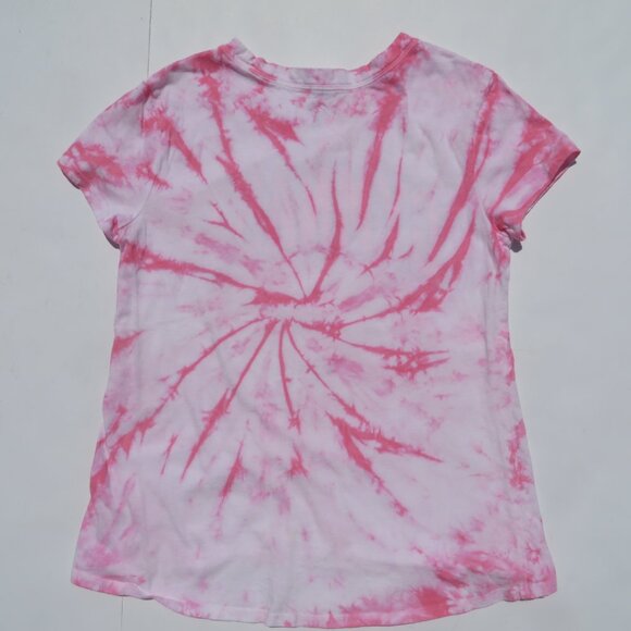 Justice Active Gymnast t-shirt girls top Pink glitter size 12 Cotton 100% - Picture 8 of 9